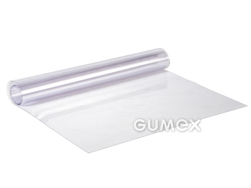 Fólia pre galanterné výrobky 845, hrúbka 0,15mm, šíře 1300mm, 48°ShD, PVC, +5°C/+40°C, transparentná